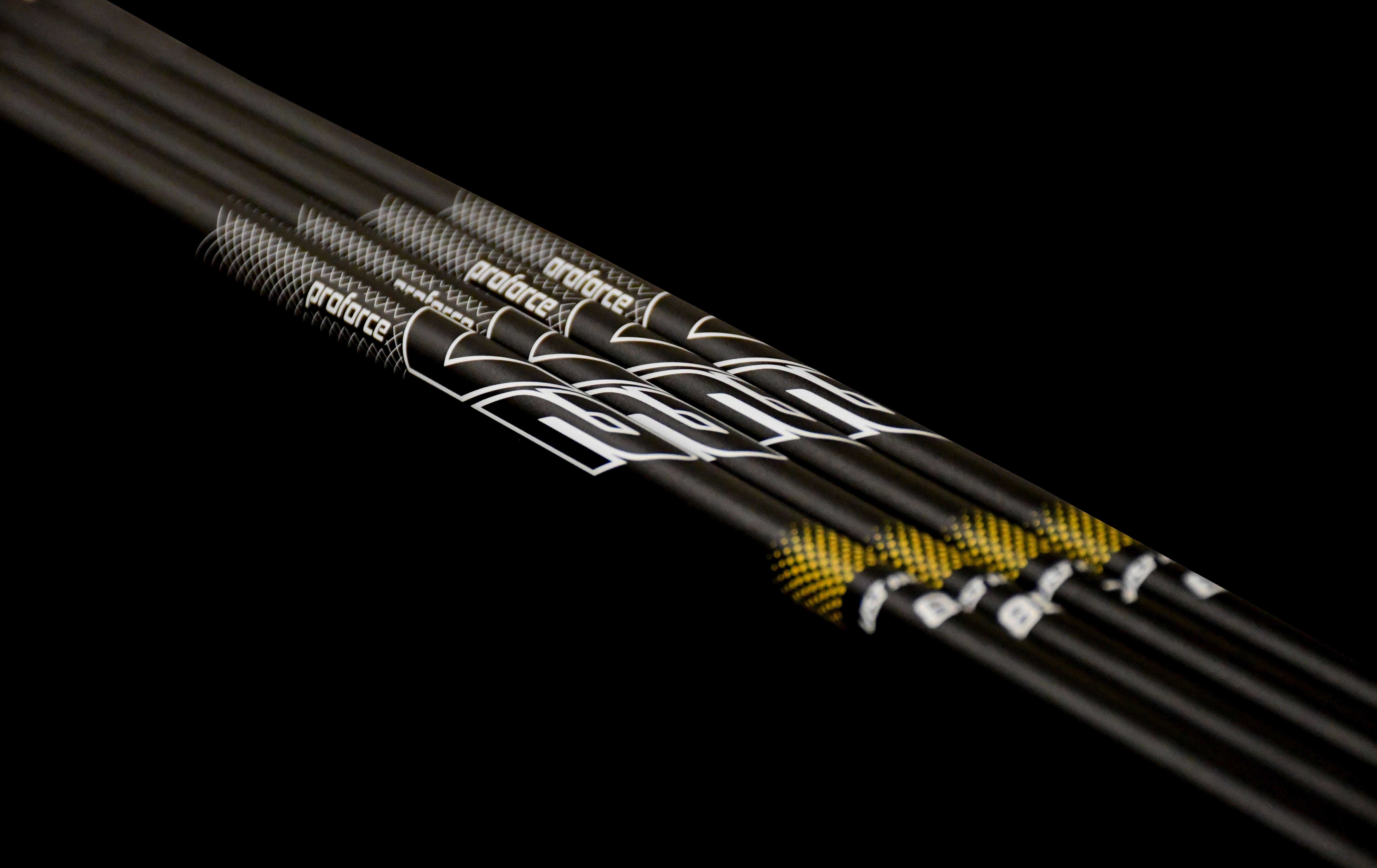 UST MAMIYA PROFORCE V2 BLACK 6F5 X スリーブ付 UST-Mamiya ProForce V2 Black Graphite Wood Golf Shafts - MTM